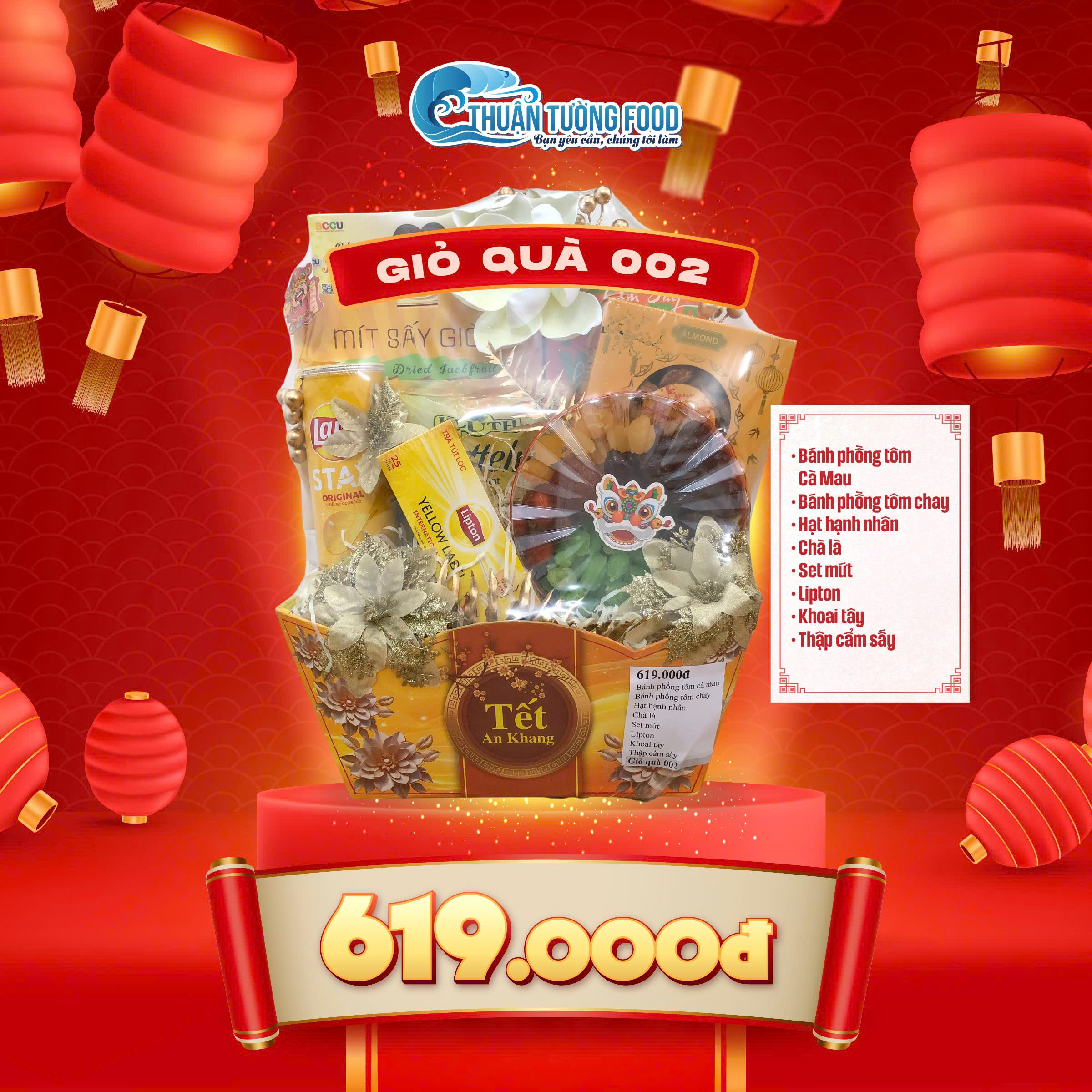 Giỏ quà tết số 2